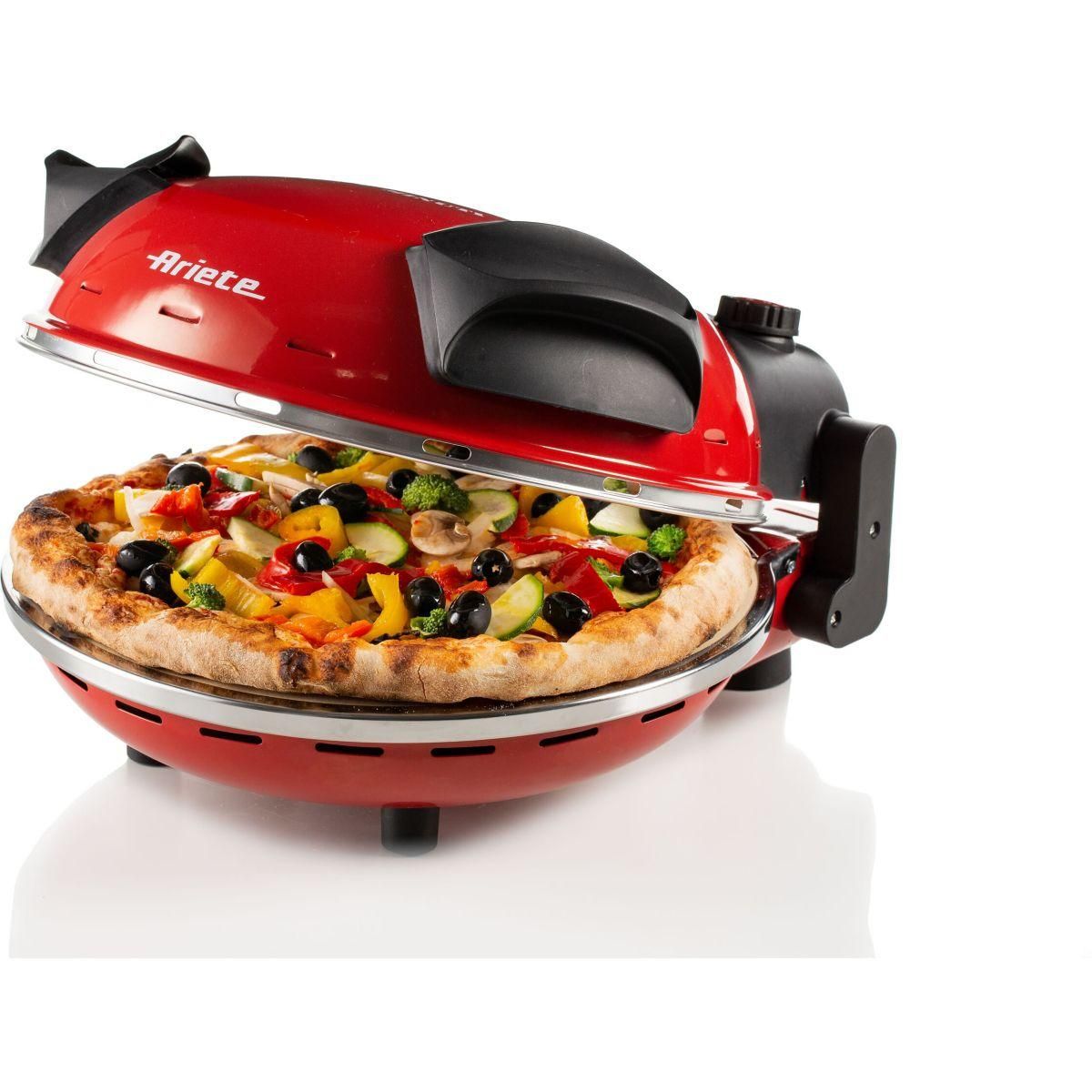 ARIETE Four à pizza électrique Da Gennaro 909ROUGE