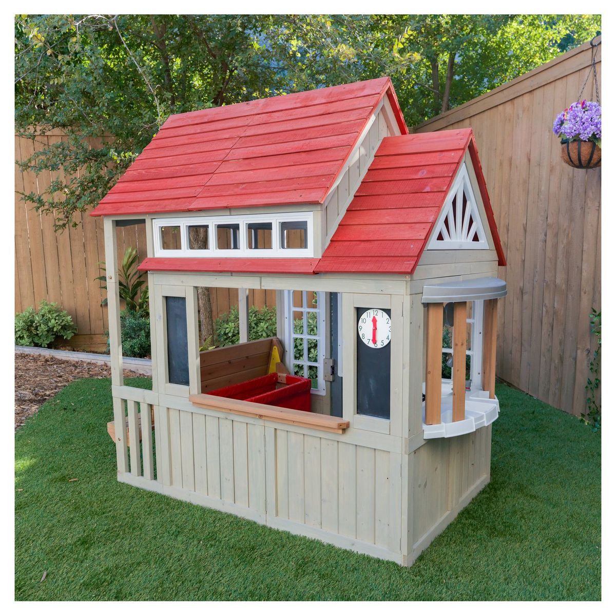 Kidkraft cabane de jardin enfant en bois Braewood 
