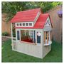 Voir la diapositive 5 : Kidkraft cabane de jardin enfant en bois Braewood 