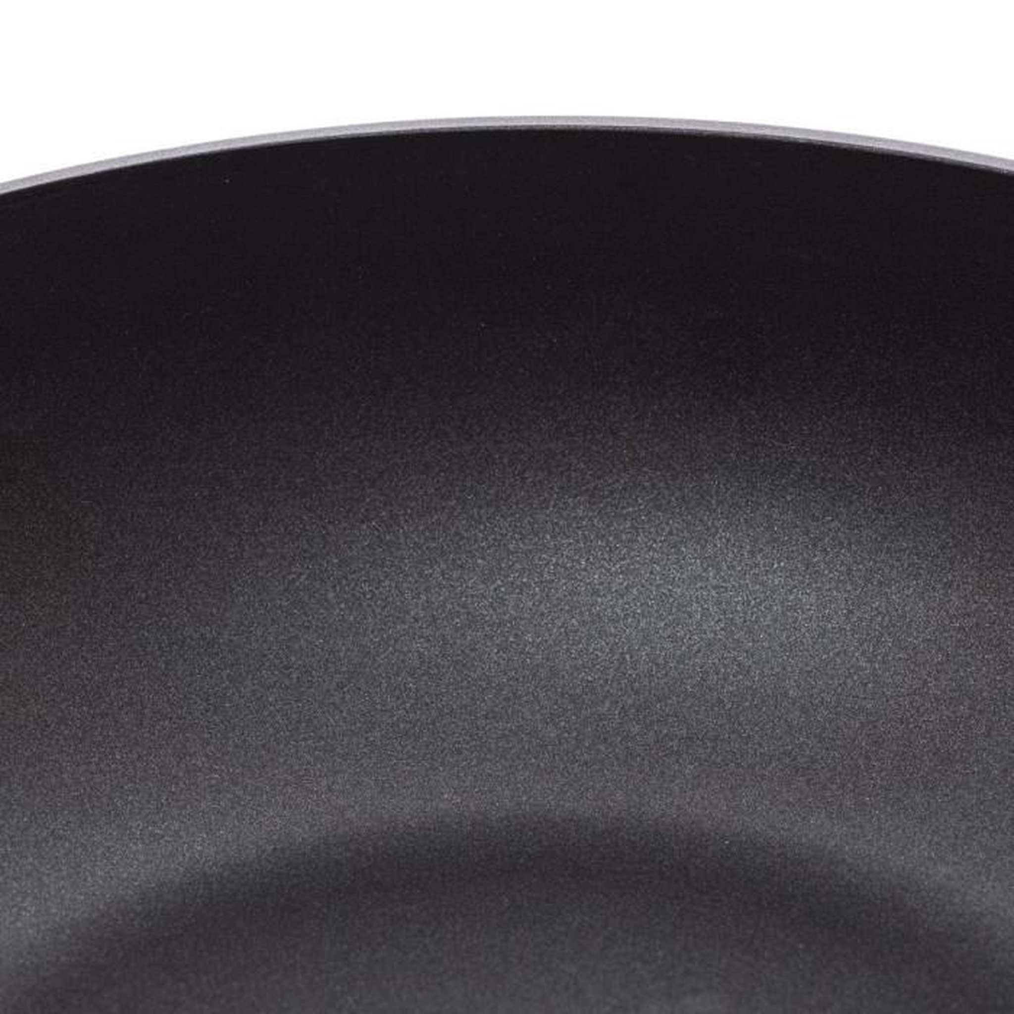 Voir la diapositive 2 : FIVE Poêle en Aluminium Forgé  Silitop  46cm Noir