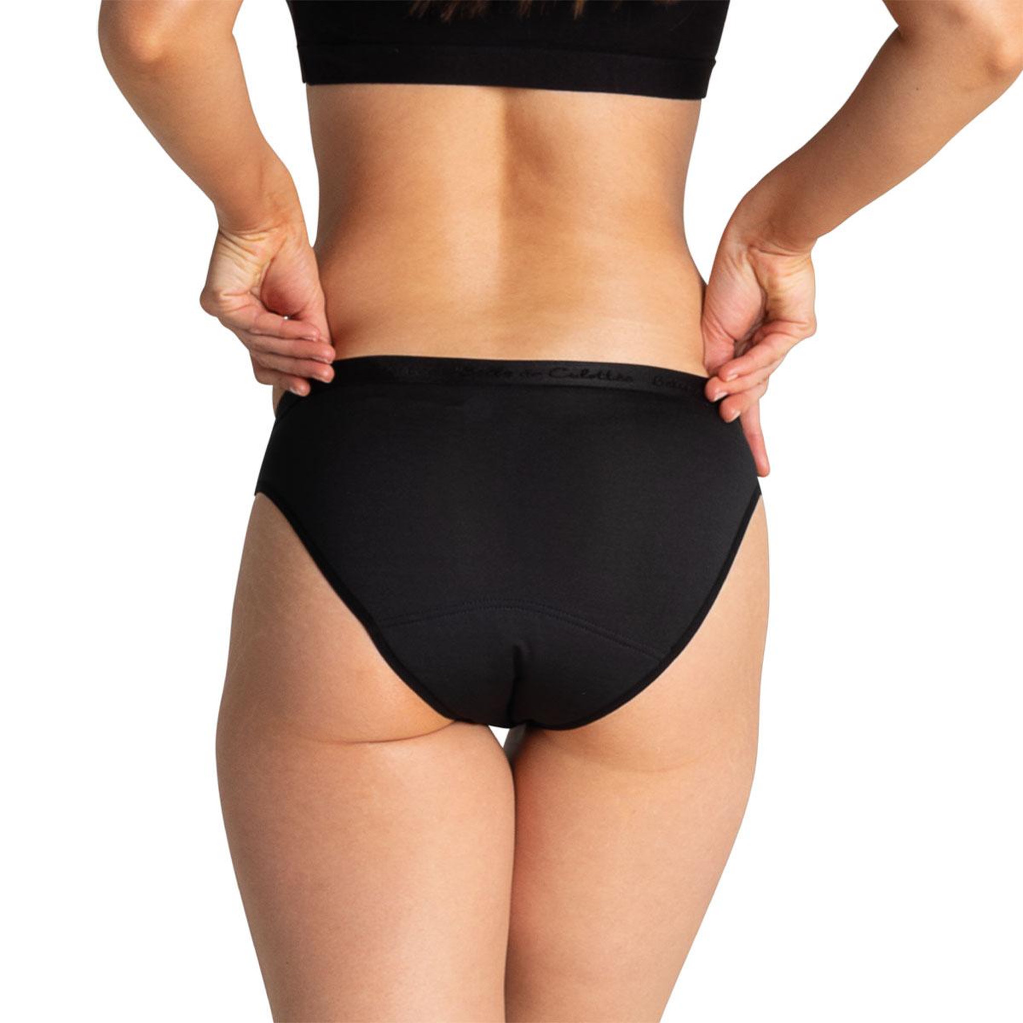 Voir la diapositive 3 : Athena Lot de 2 slips pour les règles femme Micro recyclée Secret