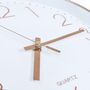 Voir la diapositive 4 : VIDAXL Horloge murale 30 cm Or rose