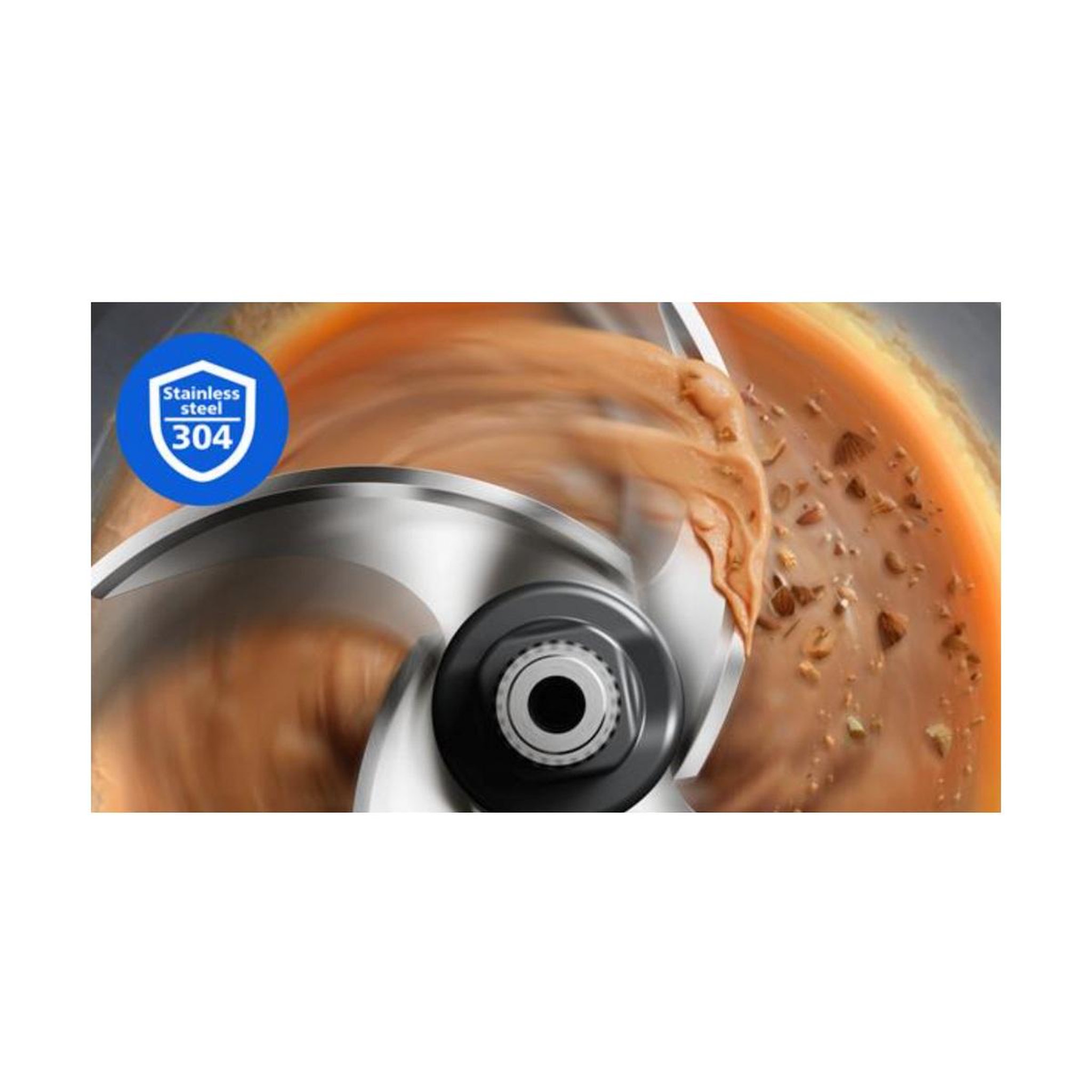 Voir la diapositive 4 : Philips Mini hachoir bol 0.7l 450w noir - HR1501/00