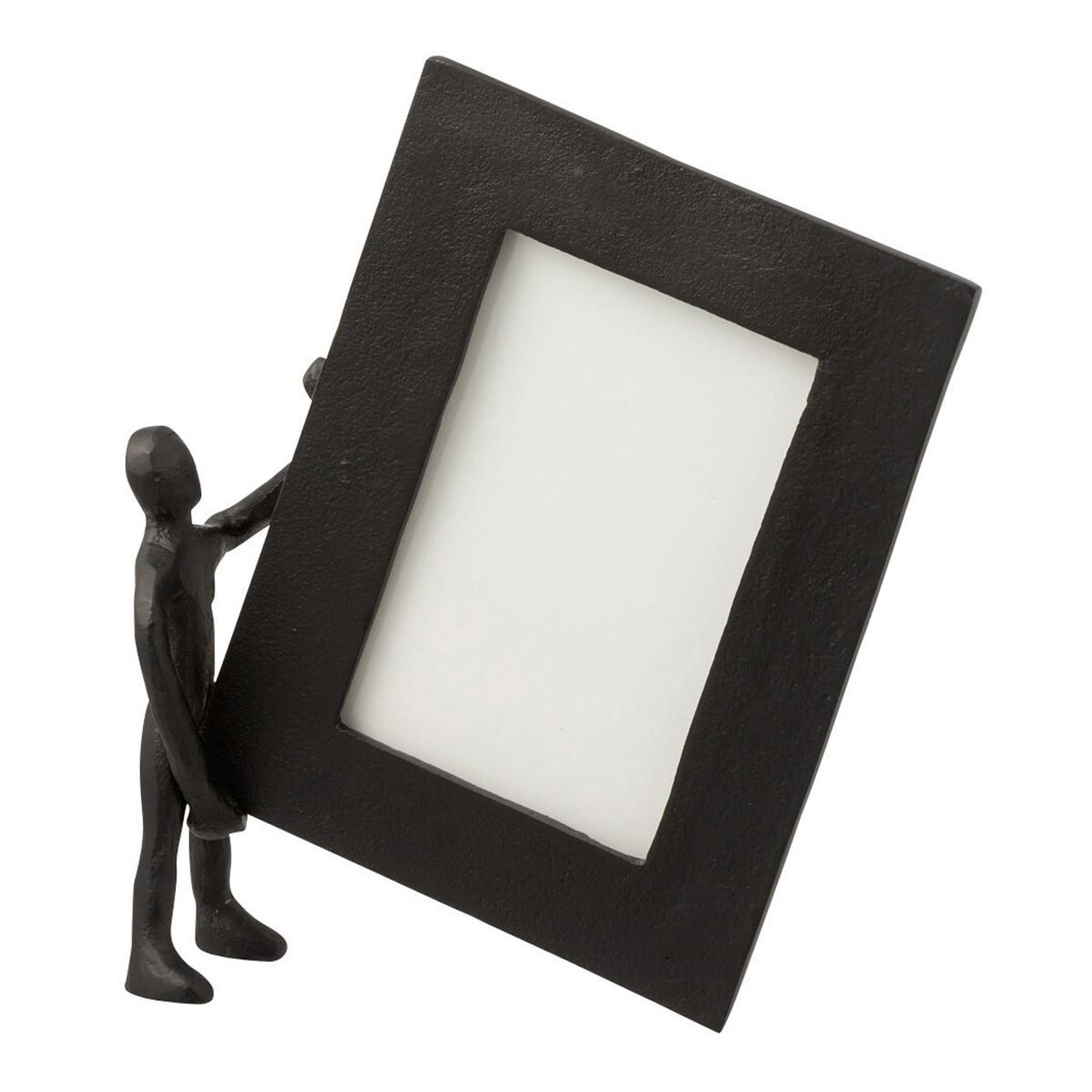 Voir la diapositive 1 : J-LINE Cadre déco  personnage  10x15cm noir