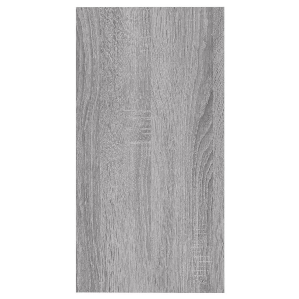 VIDAXL Table d'appoint Sonoma gris 50x26x50 cm Bois d'ingenierie