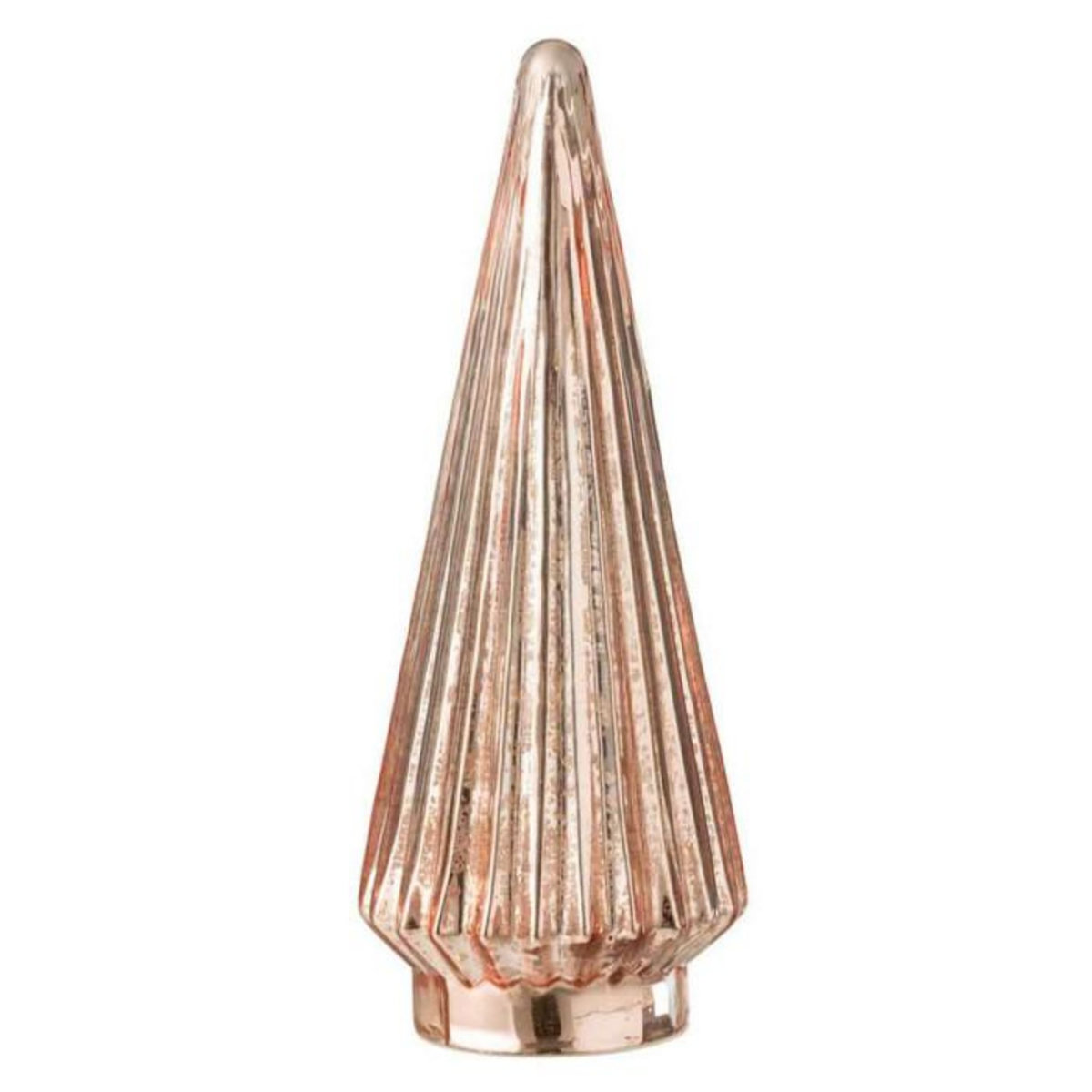 Paris Prix Sapin de Noël en Verre  Led  34cm Rose