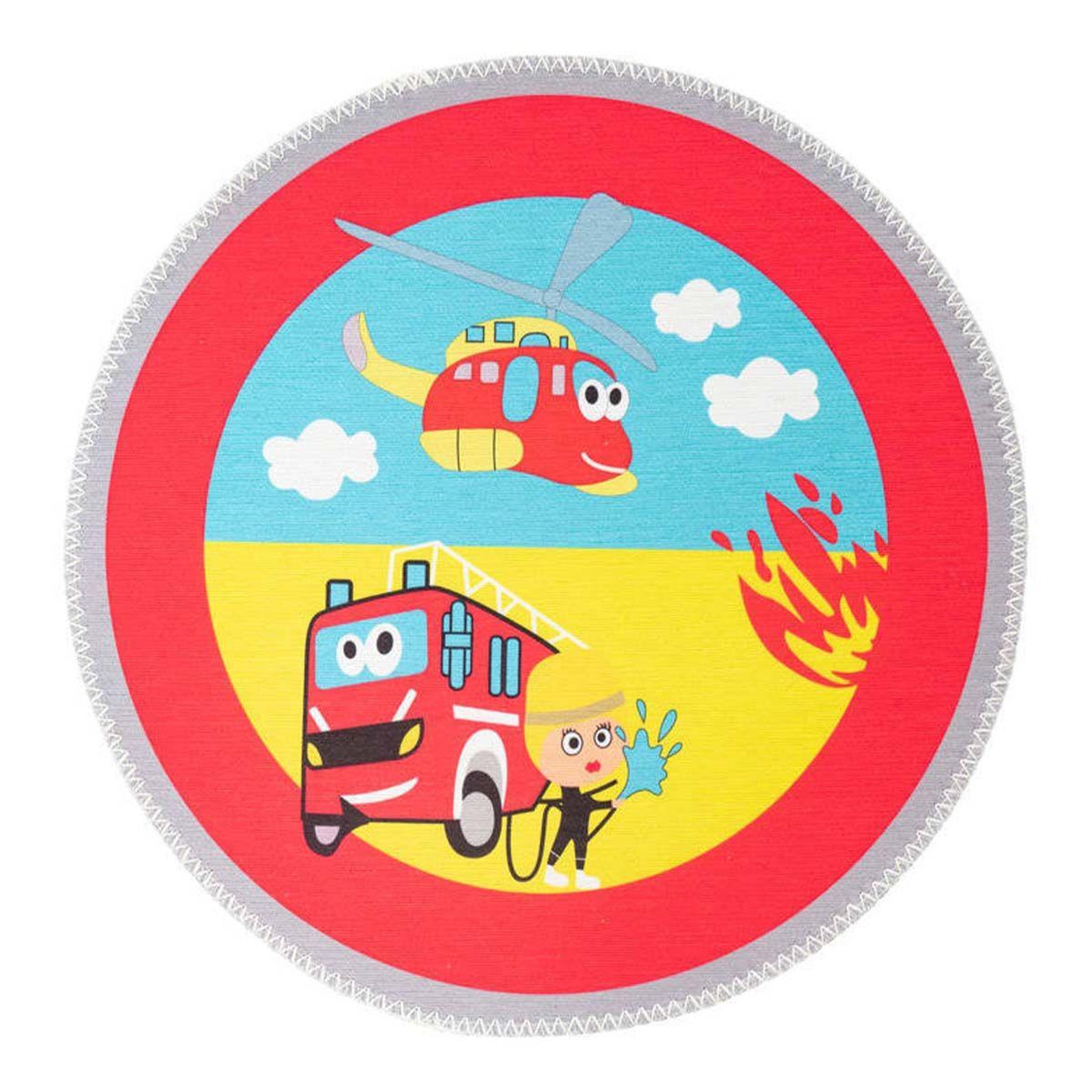 Paris Prix Tapis enfant imprimé  playground iii  160cm multicolore
