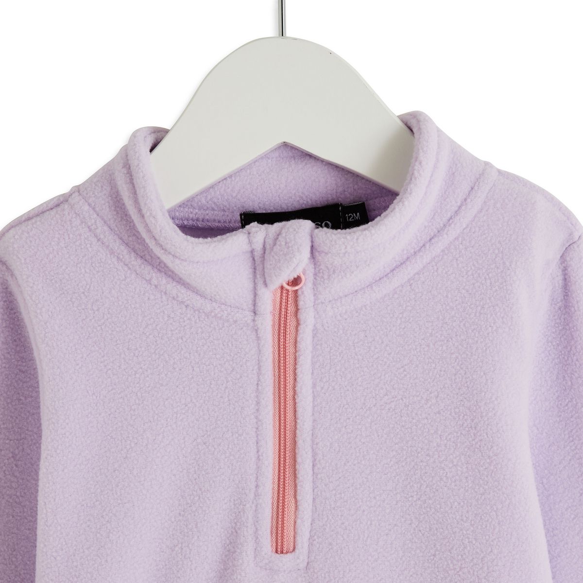 INEXTENSO Sweat polaire parme bébé fille