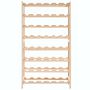 Voir la diapositive 3 : VIDAXL Casier à bouteilles Bois de cèdre 57,5 x 28 x 102 cm