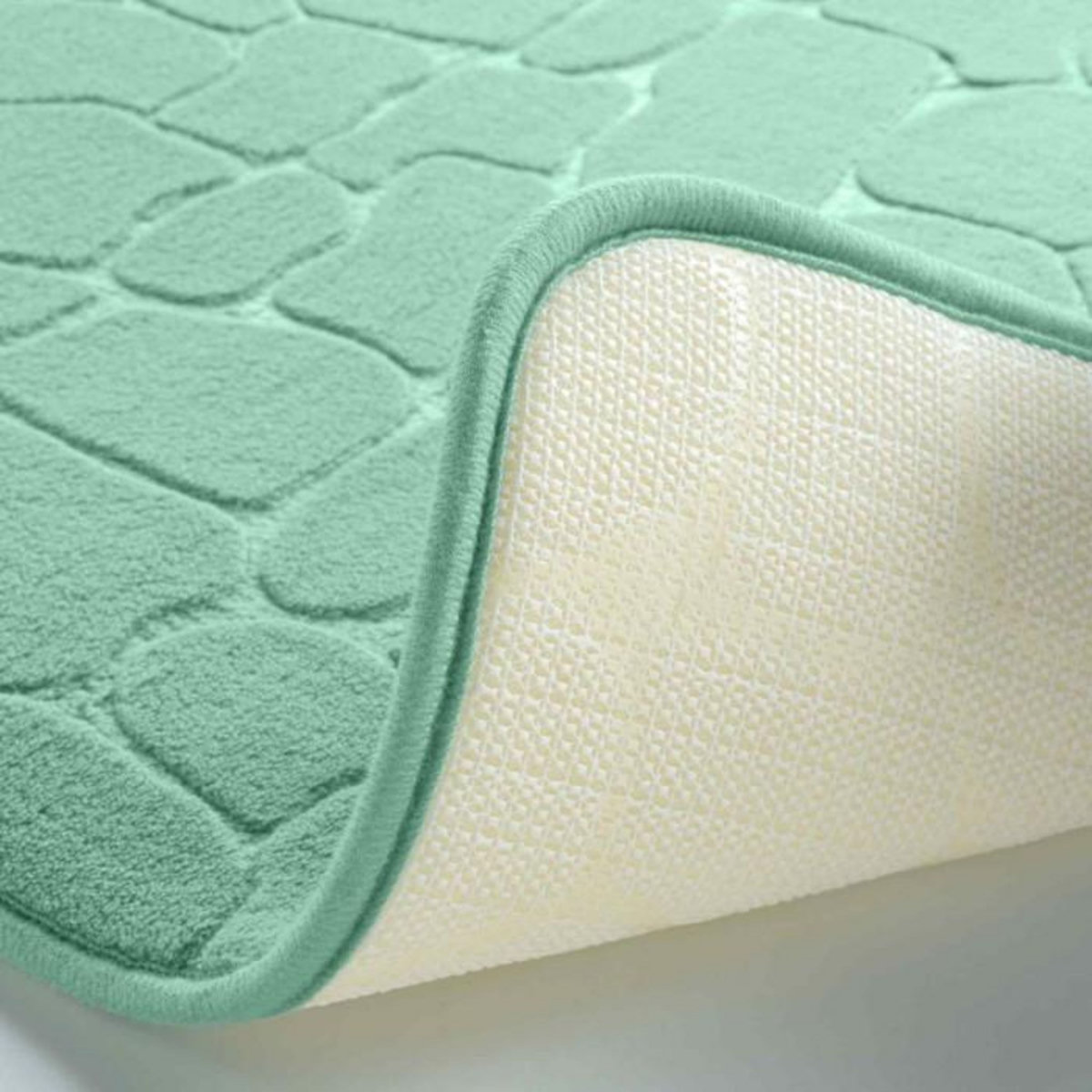 Paris Prix Tapis de Bain  Ricochet  50x120cm Tilleul