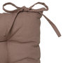 Voir la diapositive 2 : ATMOSPHERA Galette de Chaise  Loria  38x38cm Taupe