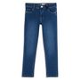 Voir la diapositive 1 : INEXTENSO Pantalon denim bleu fille 