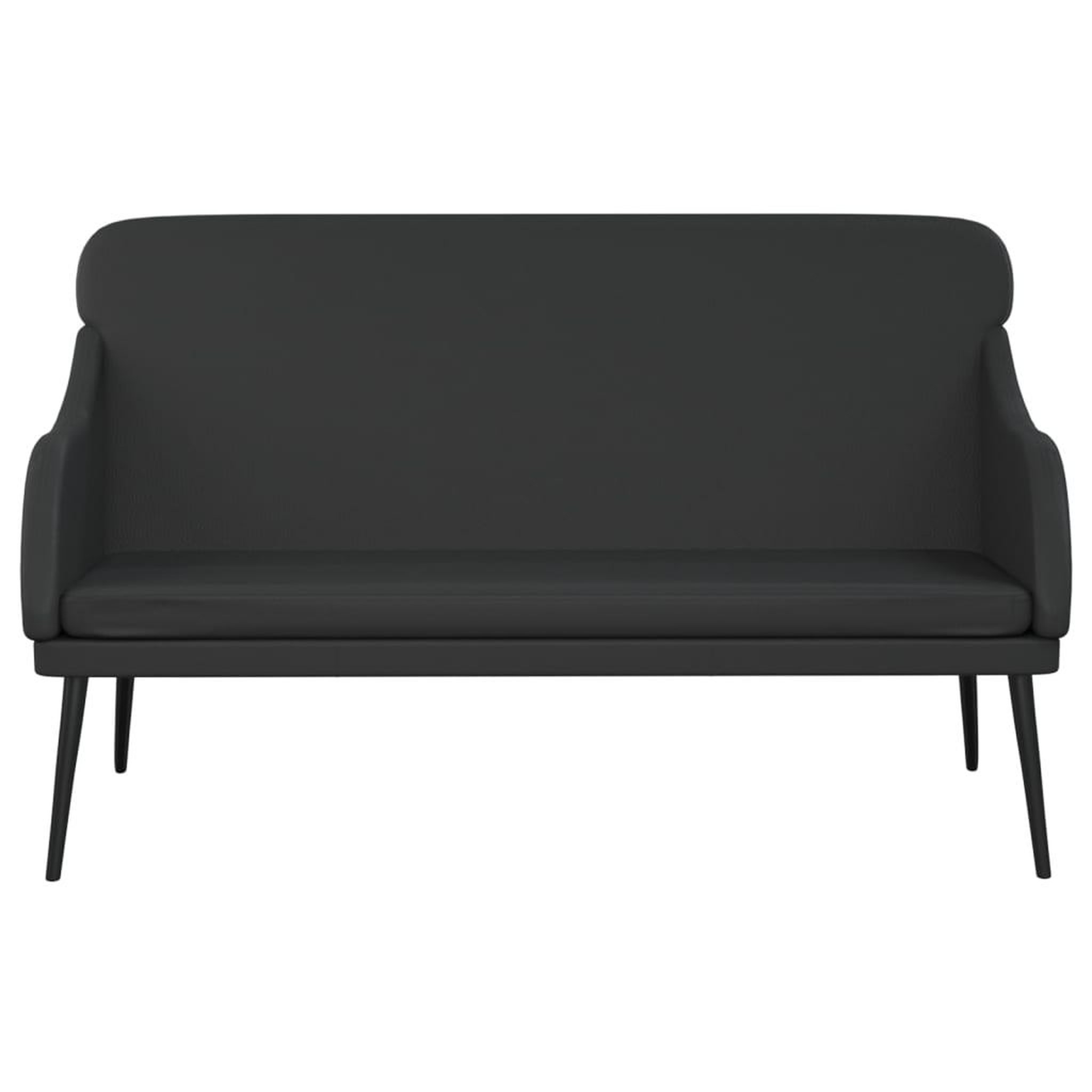 Voir la diapositive 3 : VIDAXL Banc Noir 110x76x80 cm Similicuir