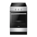 Fagor Cuisiniere induction - FAGOR-FACI203N - 4 foyers - 65 L - 3 500 W - 50 x 60 cm - Noir