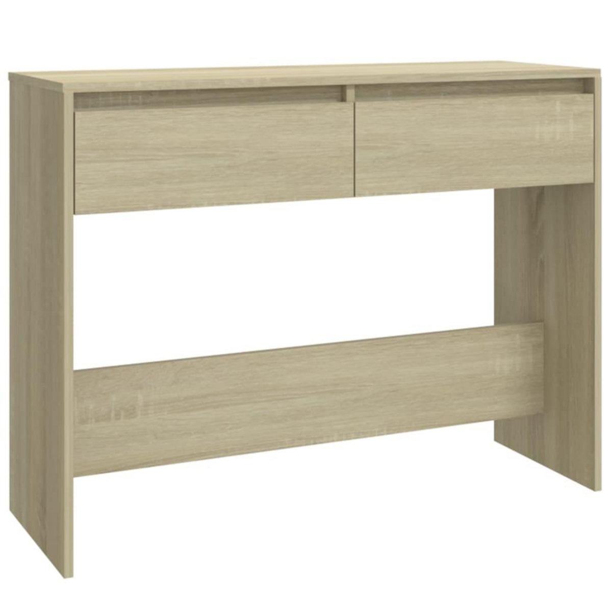 VIDAXL Table console chene sonoma 100x35x76,5 cm bois d'ingenierie
