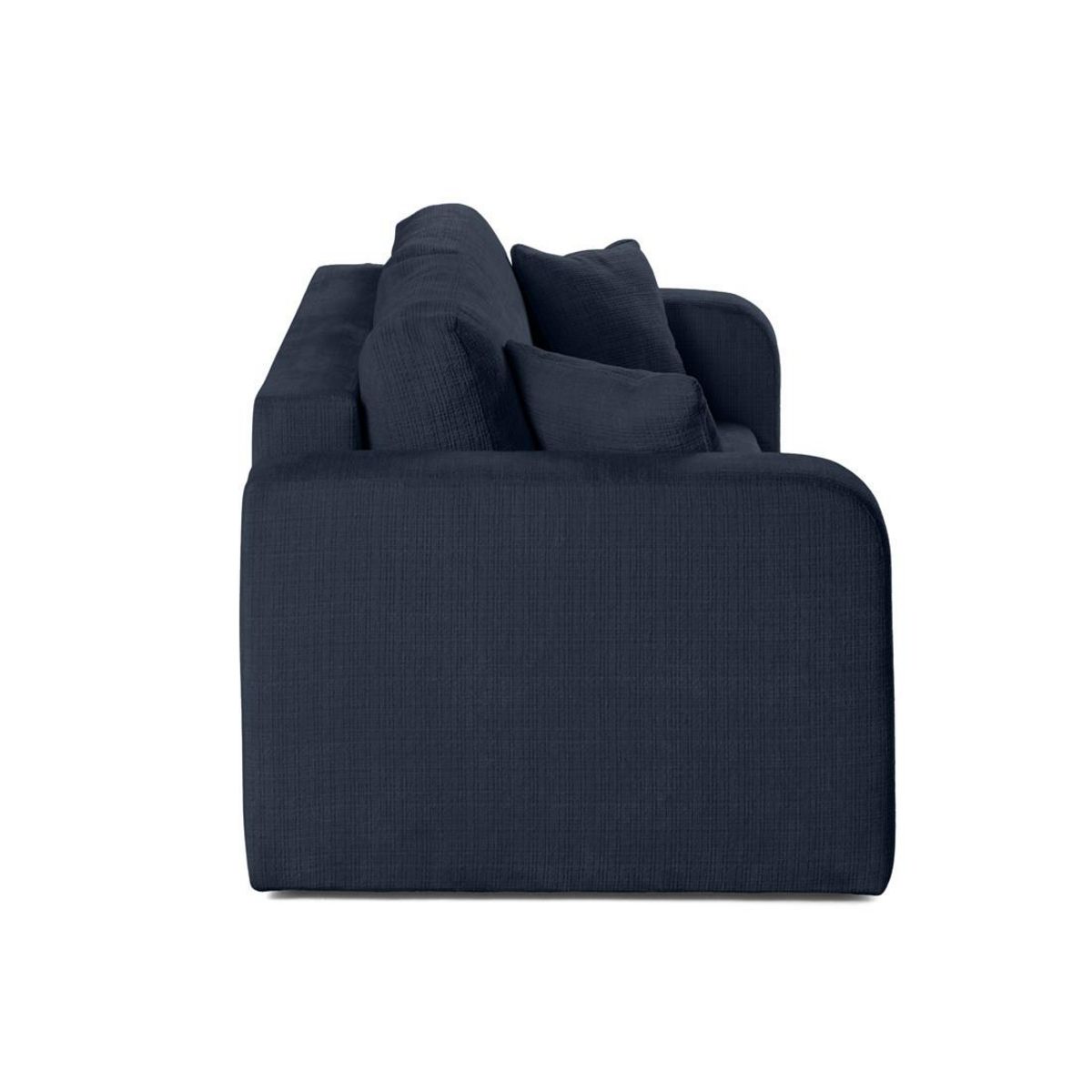 BEST MOBILIER Miro - canapé droit 2 places - en velours texturé