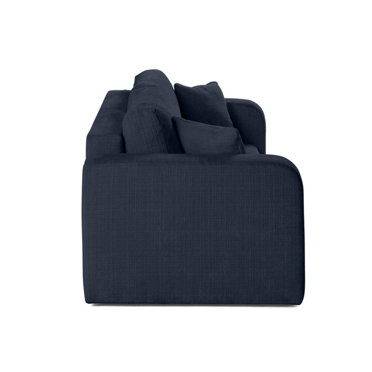 BEST MOBILIER Miro - canapé droit 2 places - en velours texturé