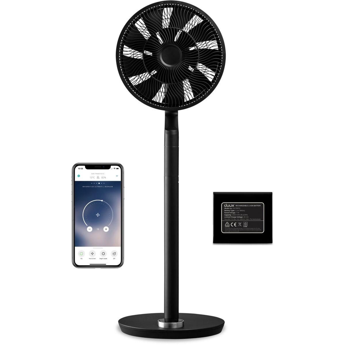 Duux Ventilateur connecté whisper flex ultimate DXCF14