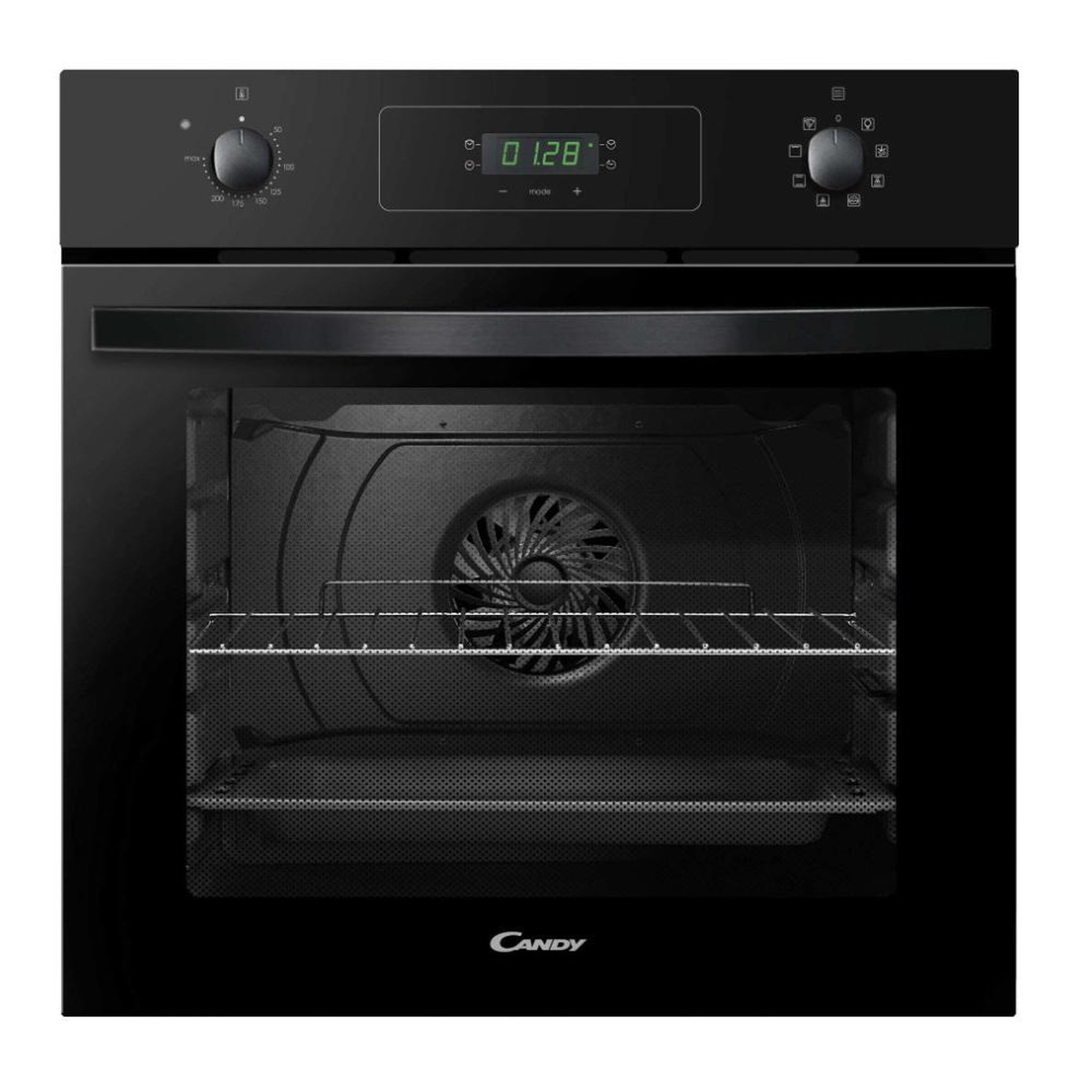Candy Four intégrable multifonction 65l 60cm catalyse noir - fidcn665