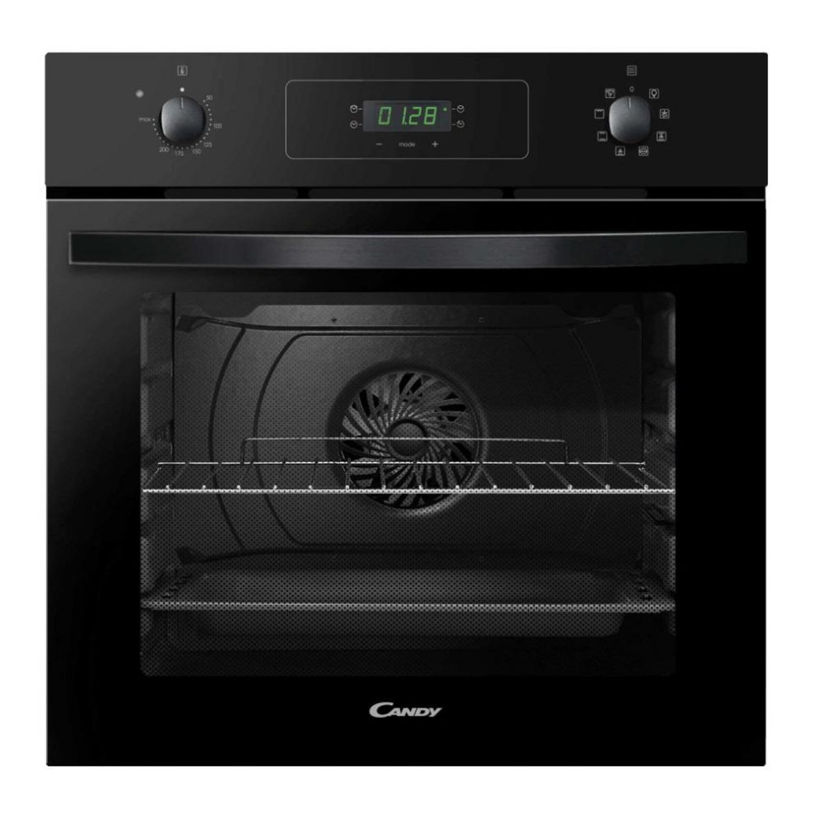 Candy Four intégrable multifonction 65l 60cm catalyse noir - FIDCN665