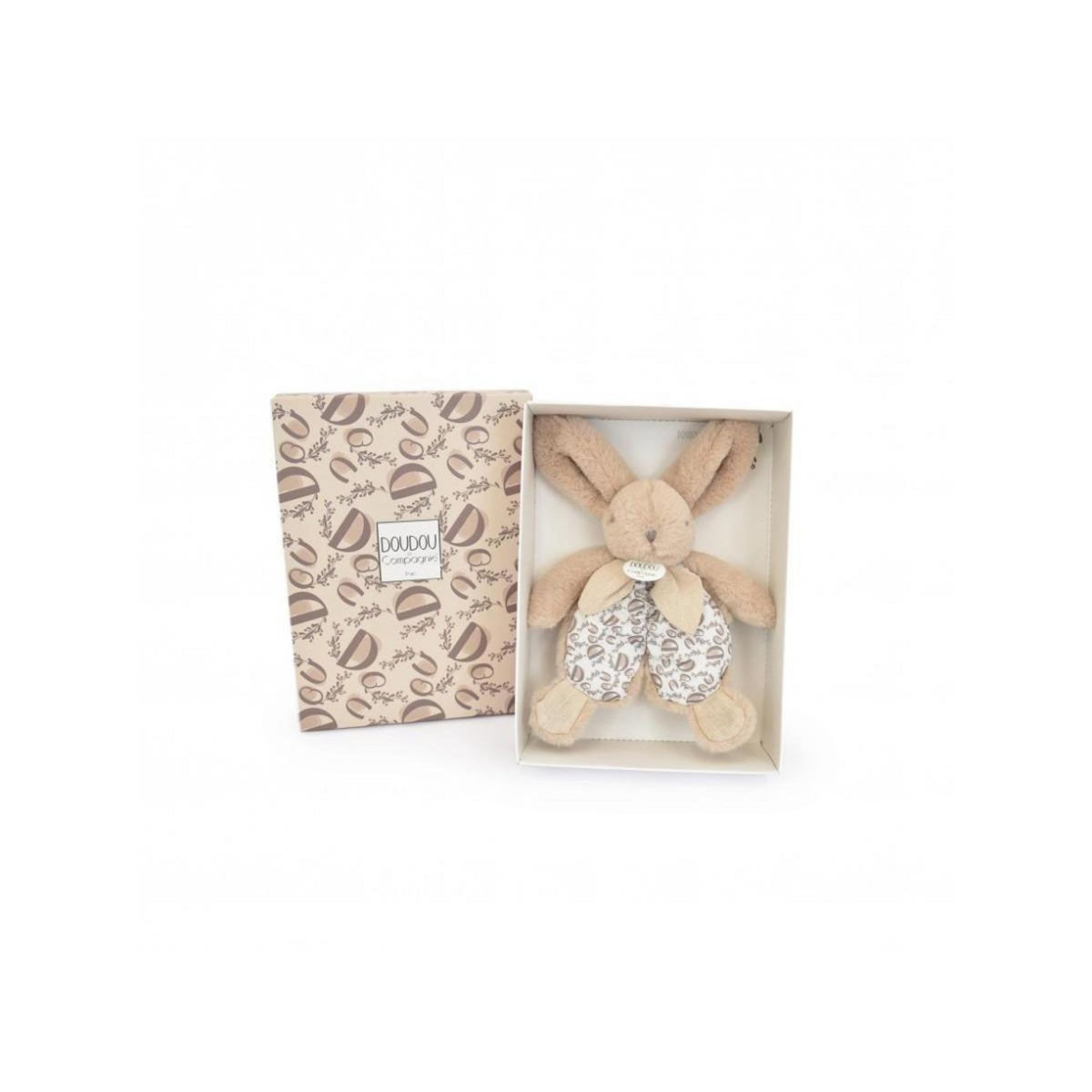 DOUDOU ET COMPAGNIE Lapin doudou - PM - Beige sable