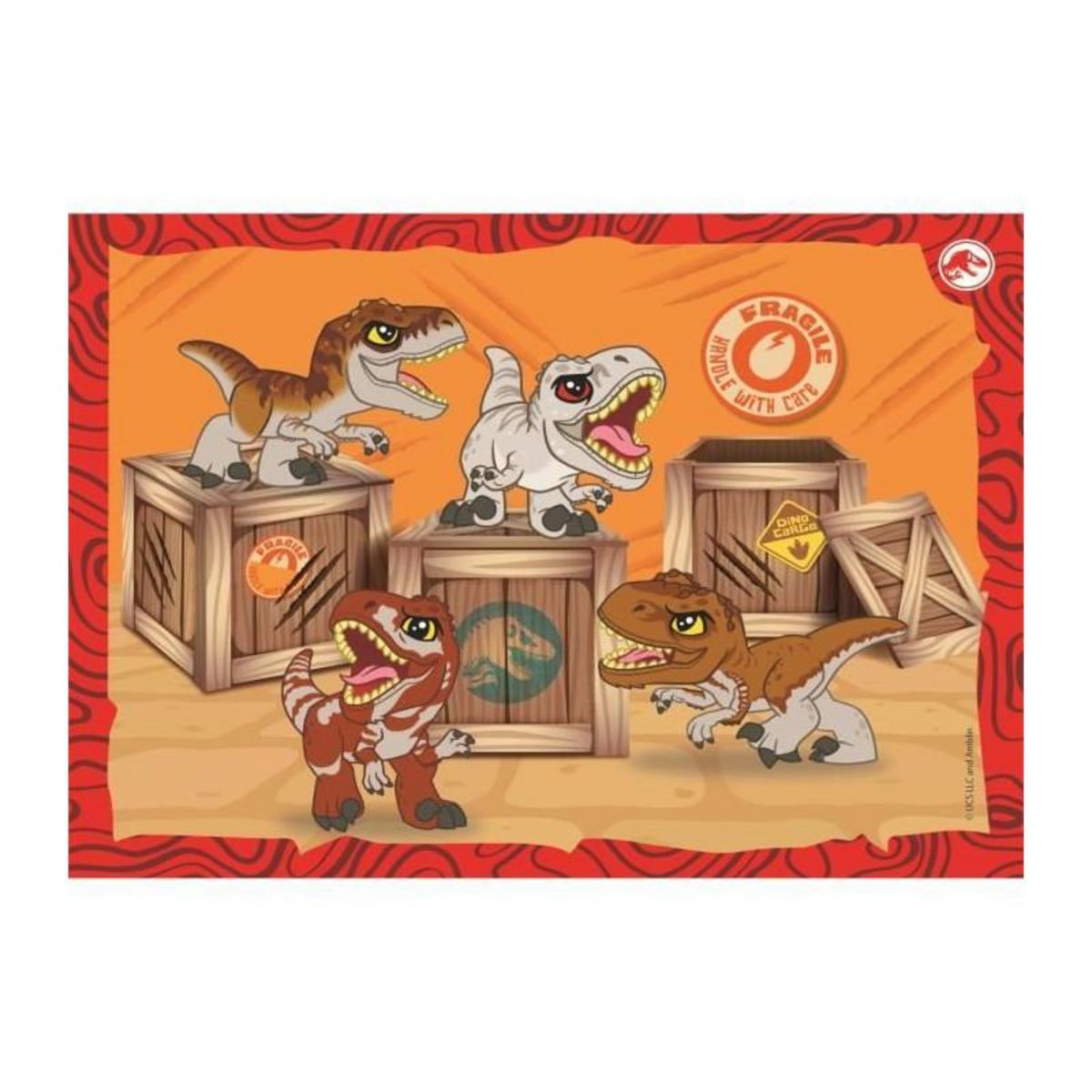 CLEMENTONI CLEMENTONI Puzzle 4 en 1 Jurassic World