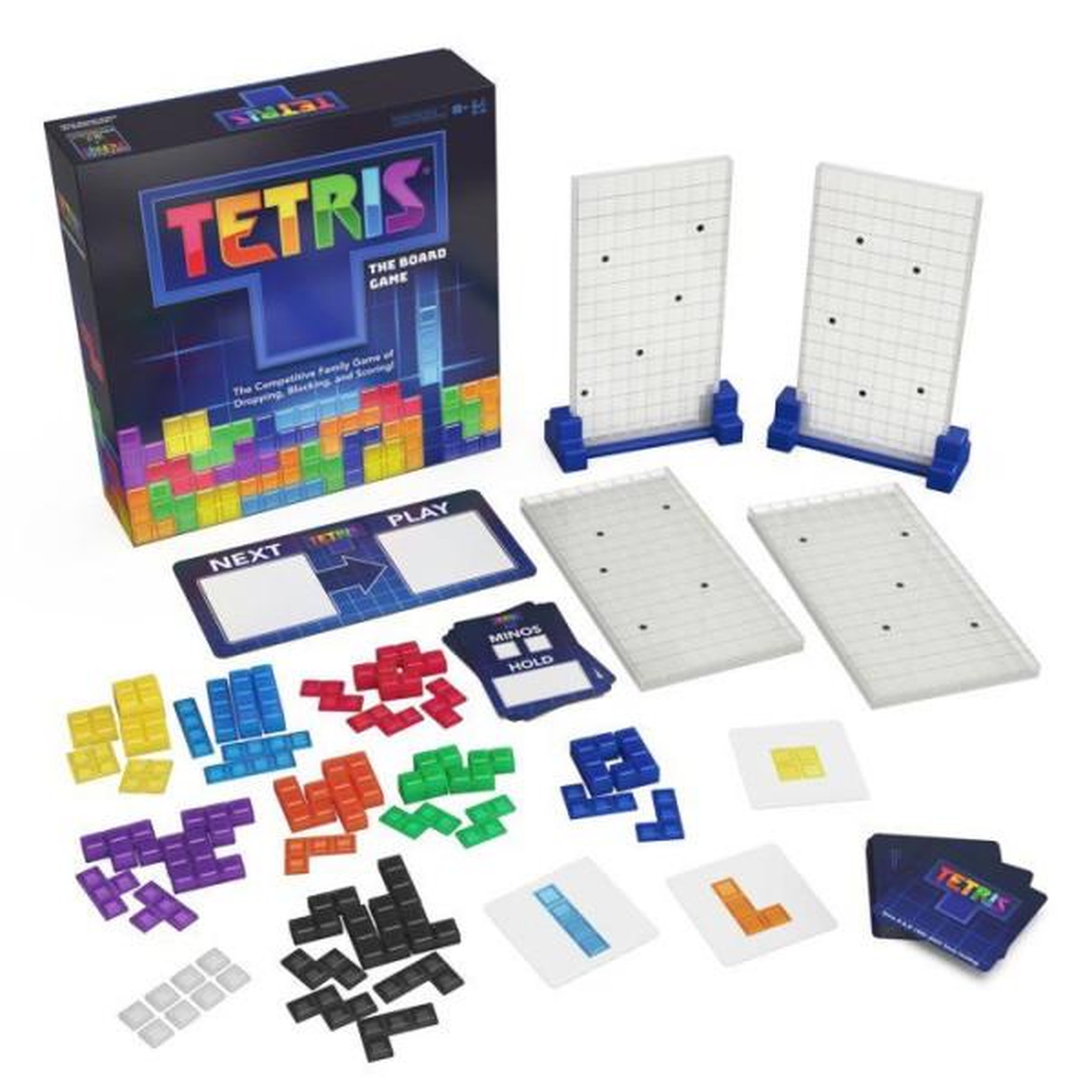 Voir la diapositive 2 : Spin Master Tetris - le jeu de stratégie familial - 2 a 4 joueurs - spin master - a partir de 8 ans