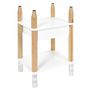 Voir la diapositive 1 : The Home Deco Factory Table de chevet pour enfant blanche