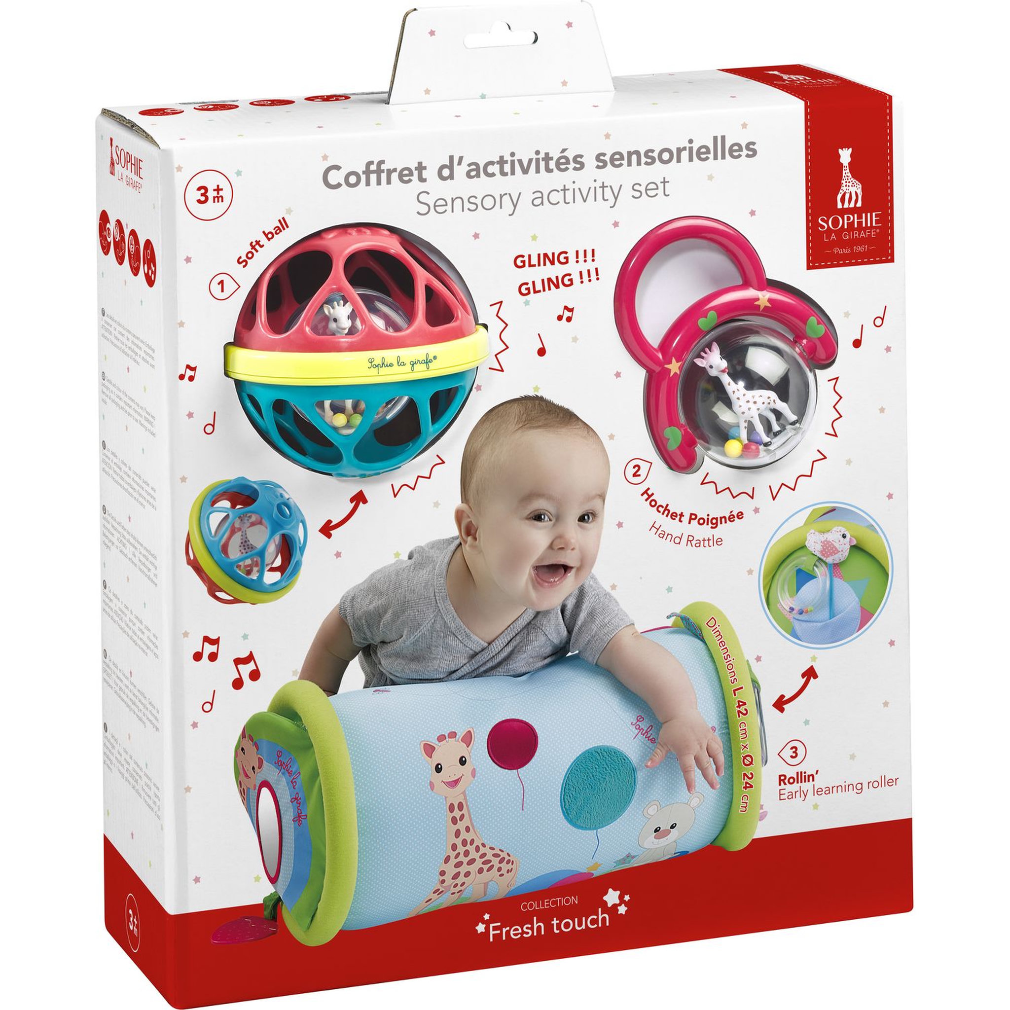 VULLI Coffret éveil Sophie la girafe 