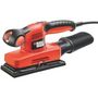 Voir la diapositive 1 : BLACK + DECKER Ponceuse Vibrante 1/3 Feuille Filaire 240W BLACK+DECKER ( Livrée en Coffret + 5 Abrasifs) - KA320EKA-QS