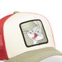 Voir la diapositive 3 : CAPSLAB Casquette trucker avec filet en sergé de coton Looney Tunes Bug Bunny