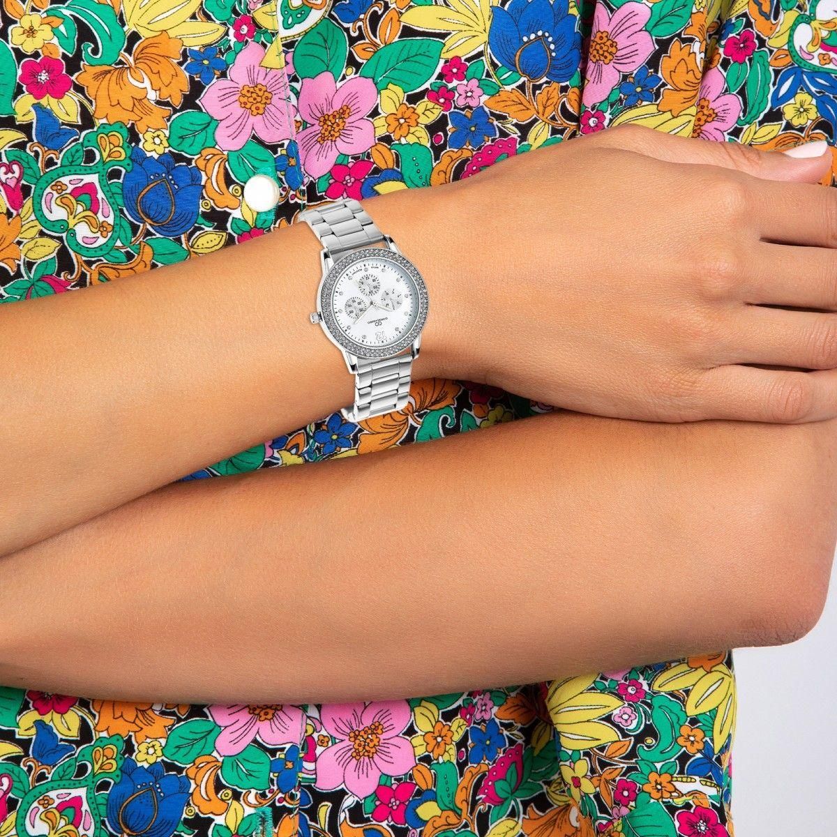 SC CRYSTAL Montre Keyla élégante ornée de Cristaux scintillants par SC Crystal