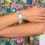 Voir la diapositive 2 : SC CRYSTAL Montre Keyla élégante ornée de Cristaux scintillants par SC Crystal