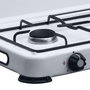 Voir la diapositive 3 : INTEC Réchaud gaz 3 feux 4100W - Brûleurs fonte Grille et Couvercle - Plaque de Cuisson Gaz Butane ou Propane
