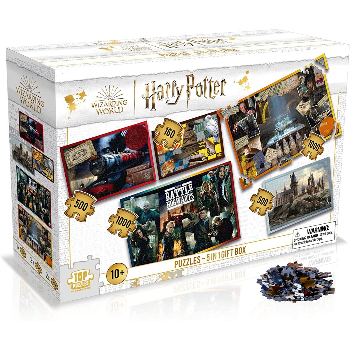  WINNING MOVES Puzzle 5 en 1 Harry Potter 