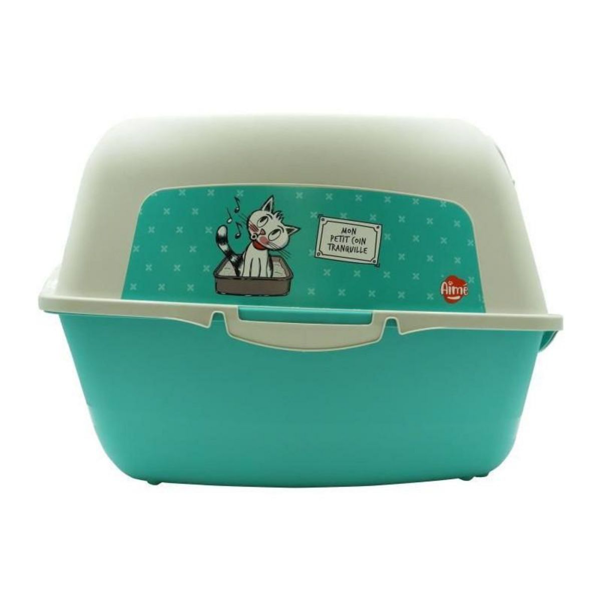 AIME Maison de toilette - AIMÉ - 905064 - Mascotte - Plastique récyclé