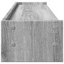 Voir la diapositive 5 : VIDAXL Support de moniteur sonoma gris 100x24x16 cm bois d ingénierie