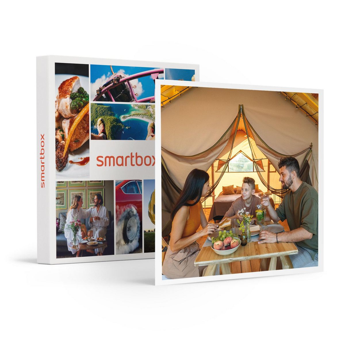 Smartbox Séjour insolite en famille : 2 jours dans un hébergement atypique - Coffret Cadeau Séjour