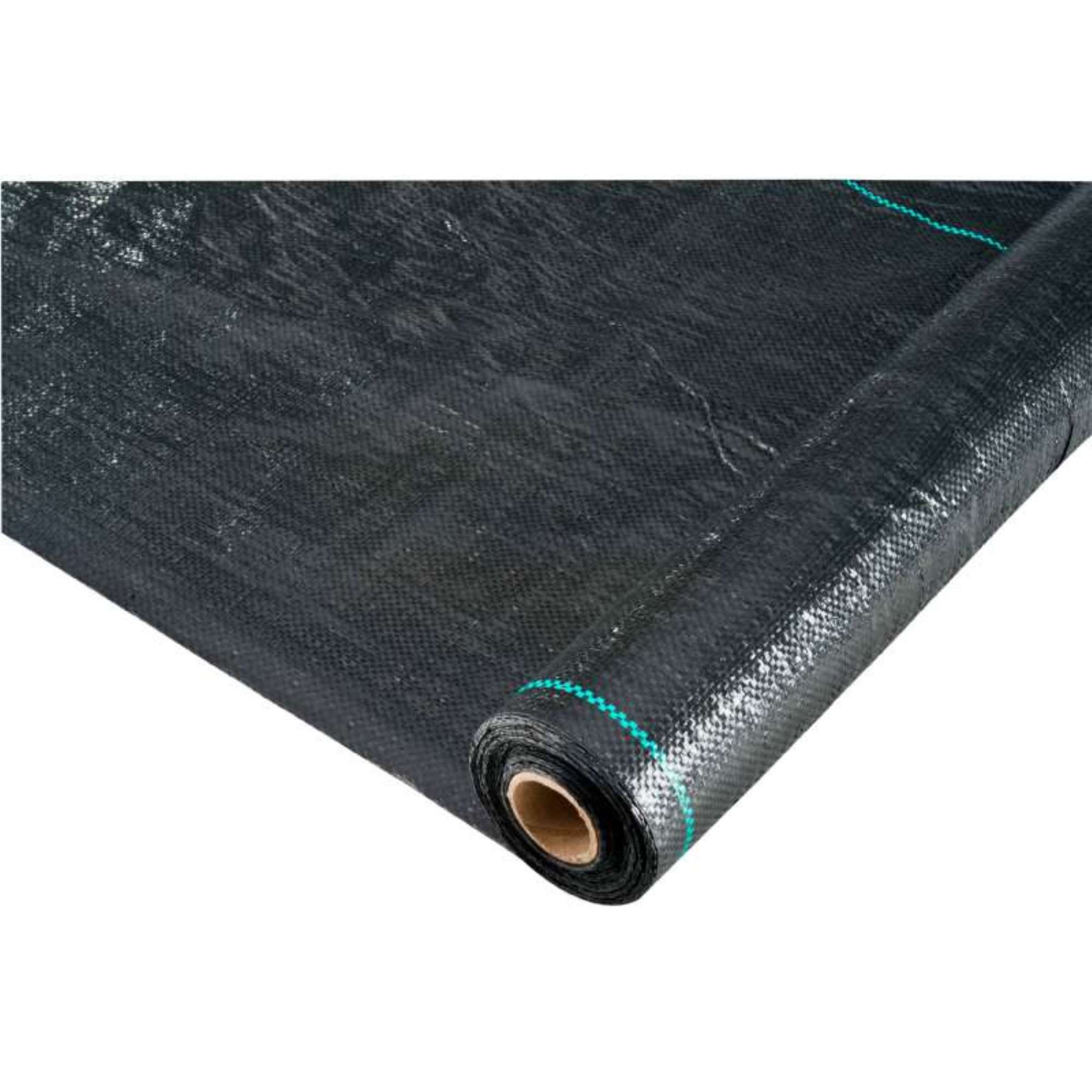 Voir la diapositive 2 :  Toile anti mauvaises herbes 100 g/m2 Werkapro 1 x 10 m