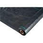 Voir la diapositive 2 :  Toile anti mauvaises herbes 100 g/m2 Werkapro 1 x 10 m