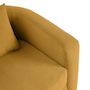 Voir la diapositive 5 : BEST MOBILIER Nuvia - canapé convertible déplimousse 1 place en velours texturé