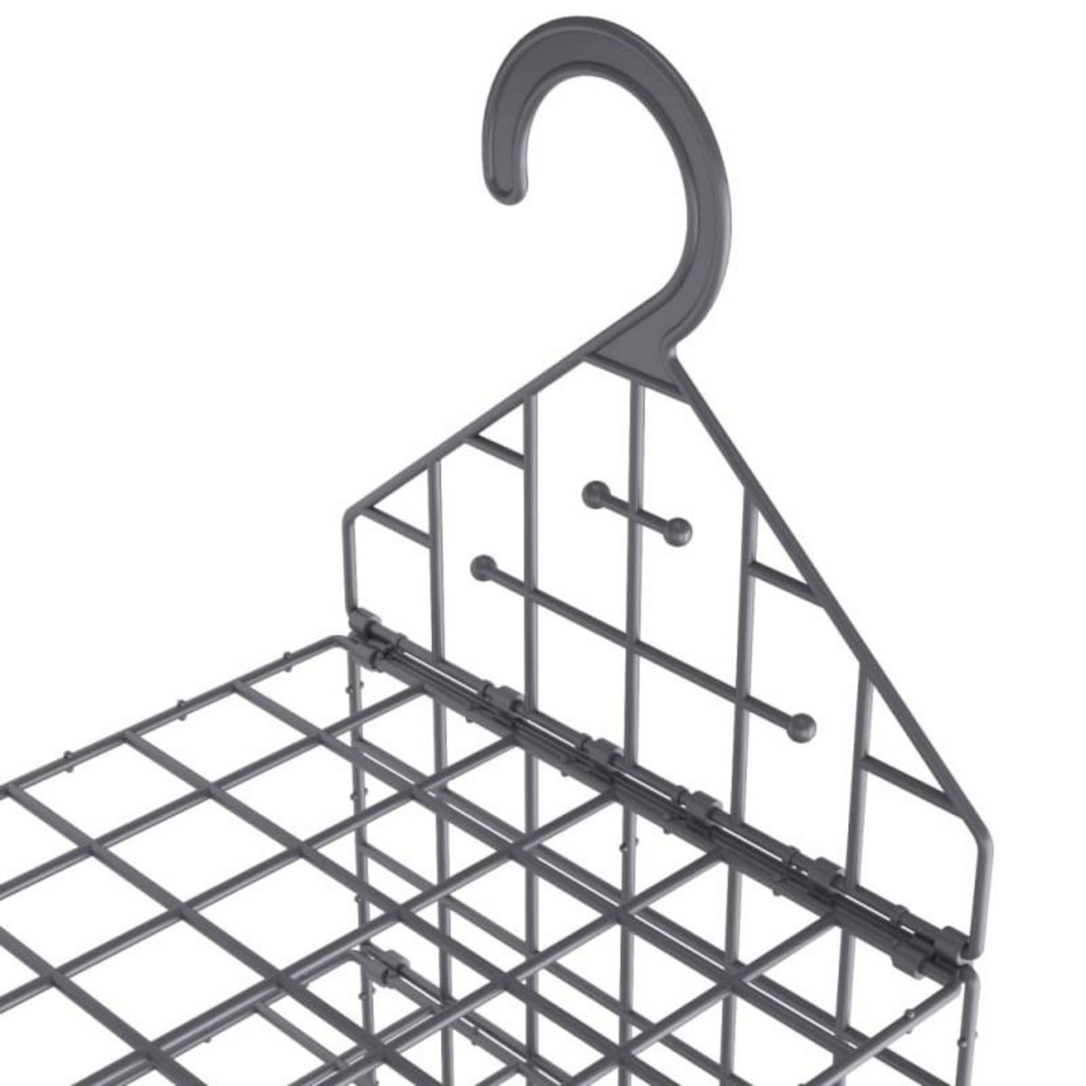 VIDAXL Organisateur de placard suspendu avec 7 étagères