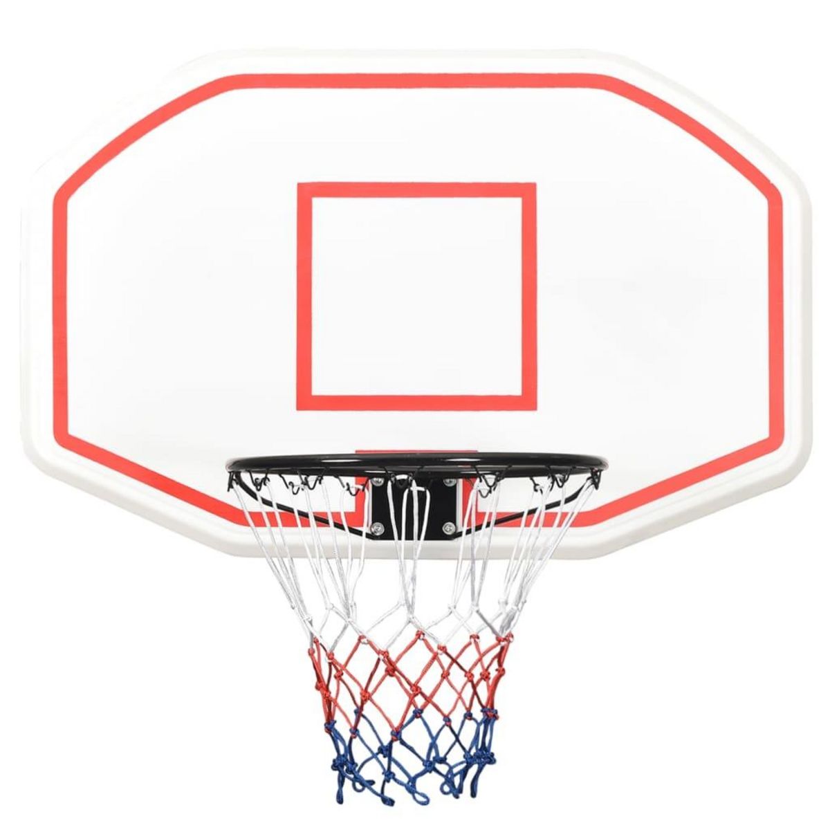 VIDAXL Panneau de basket-ball Blanc 109x71x3 cm Polyethylene