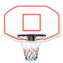 Voir la diapositive 2 : VIDAXL Panneau de basket-ball Blanc 109x71x3 cm Polyethylene