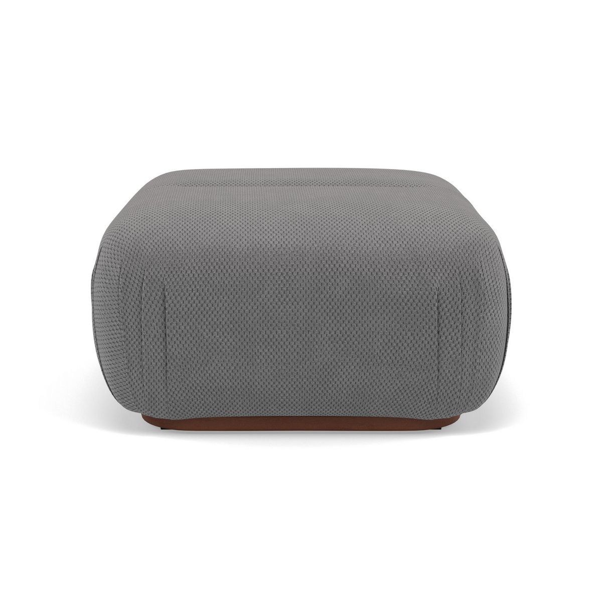 LISA DESIGN Penelope - pouf en velours texturé