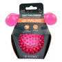 Voir la diapositive 4 : Paris Prix Lot de 2 Jouets pour Chien  Balle & Os  13cm Rose