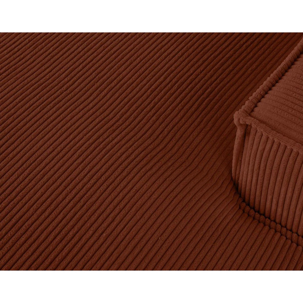 LISA DESIGN Spiaggia - canapé d'angle droit - 5 places - en velours côtelé