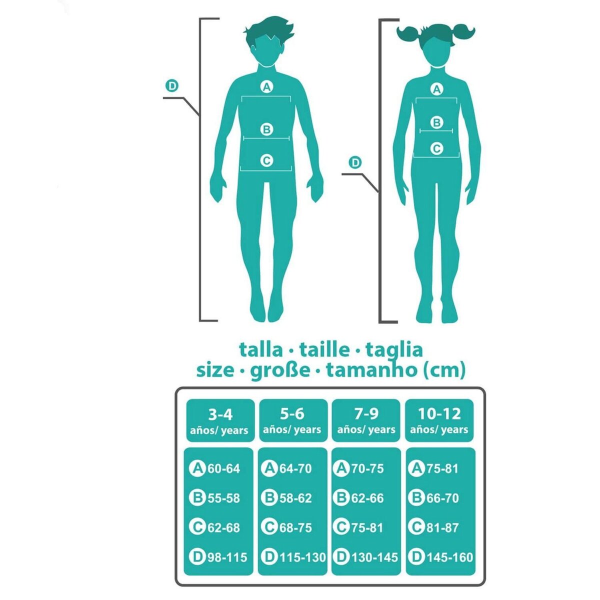 ATOSA Déguisement magicien - enfant - 7/9 ans (122 à 134 cm)