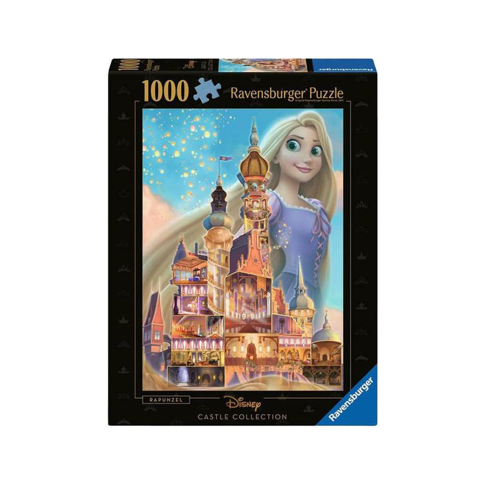 RAVENSBURGER Ravensburger - Jigsaw puzzle Disney Castles Rapunzel, 1000 pcs. 120002642