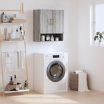 VIDAXL Armoire murale sonoma gris 60x31x70 cm bois d'ingenierie